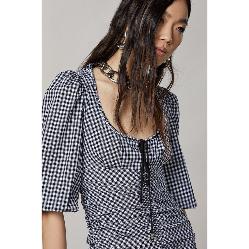 Patrizia Pepe Bicolor Cotton Casual Women's Dress