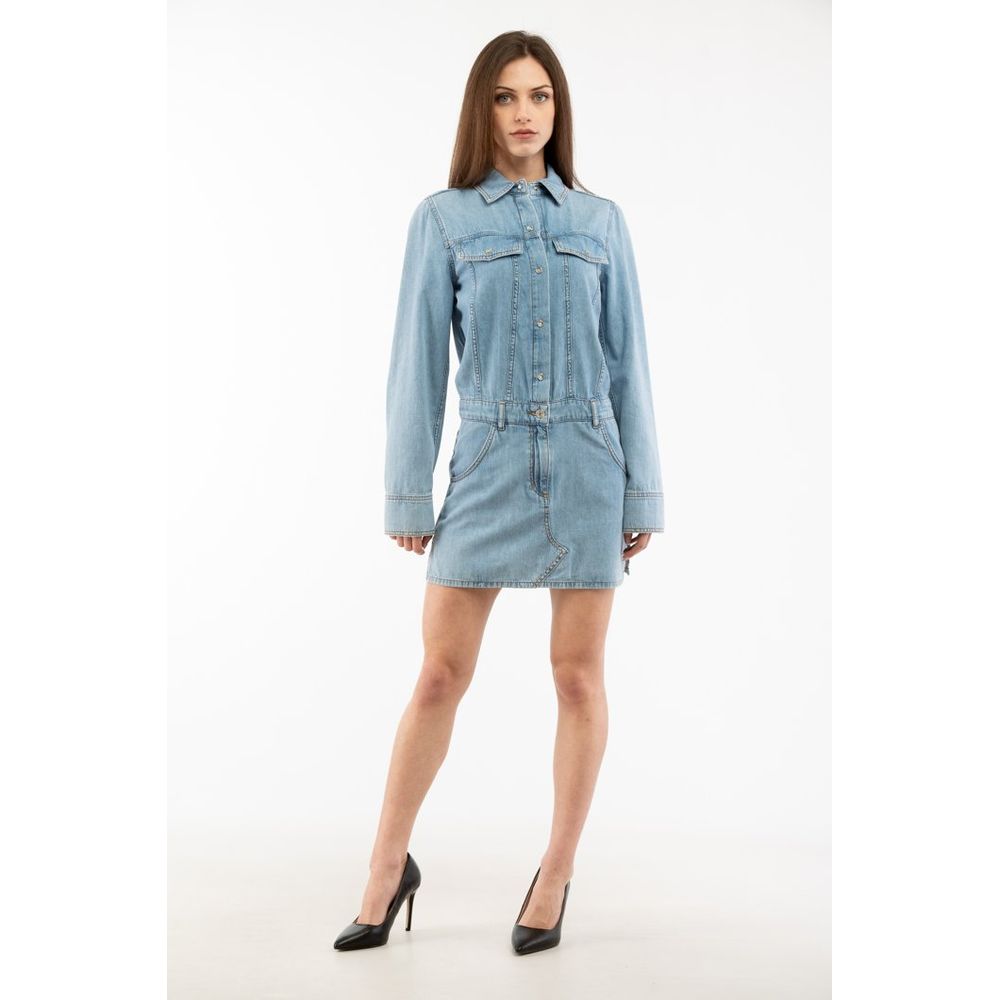 Moschino Multicolor Cotton Casual Women's Dress