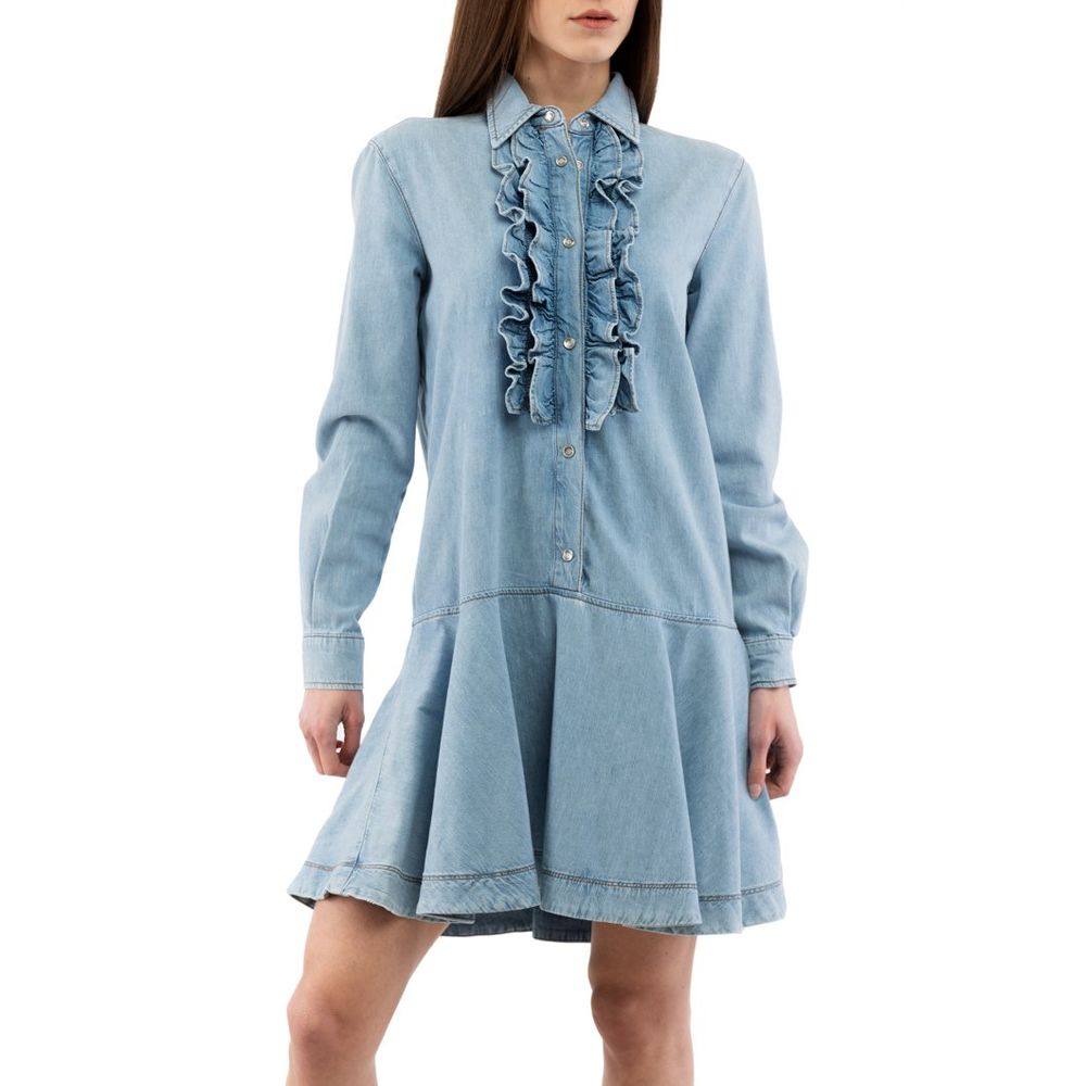 Moschino Multicolor Cotton Casual Women's Dress