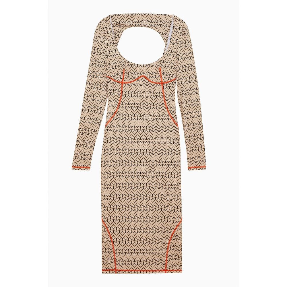 Patrizia Pepe Bicolor Nylon Casual Women's Dress