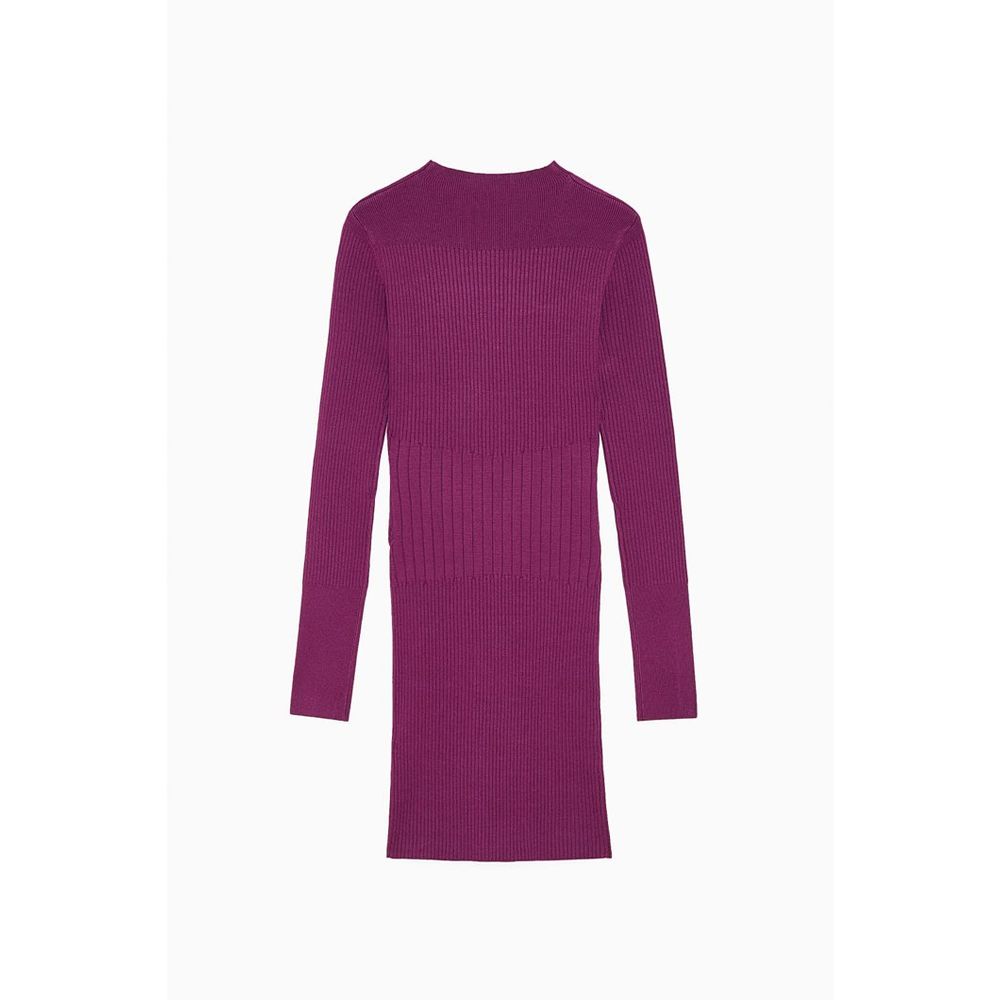 Patrizia Pepe Purple Viscose Casual Women's Dress