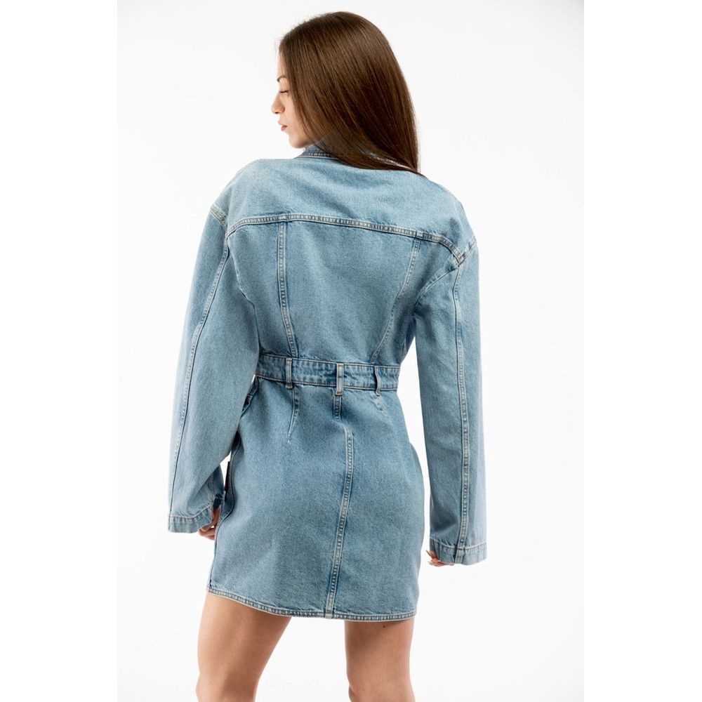 Moschino Multicolor Cotton Denim Women's Jacket
