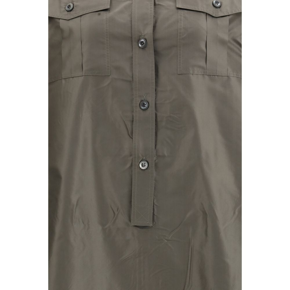 Prada Bicolor Silk Casual Women's Dress