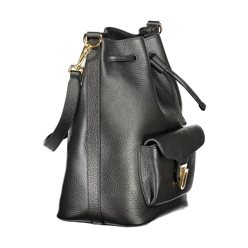 Coccinelle Black Leather Women Women's Handbag