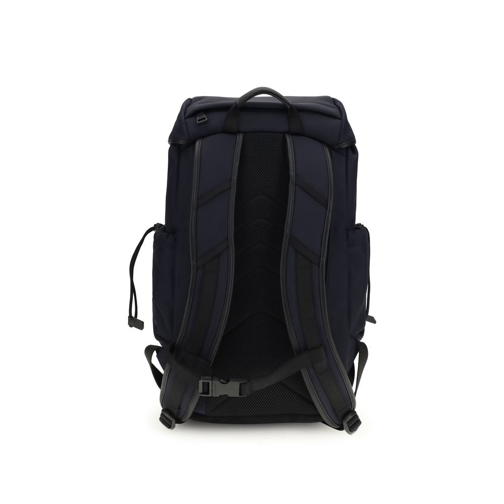 Moncler Blue Polyamide Men's Backpack