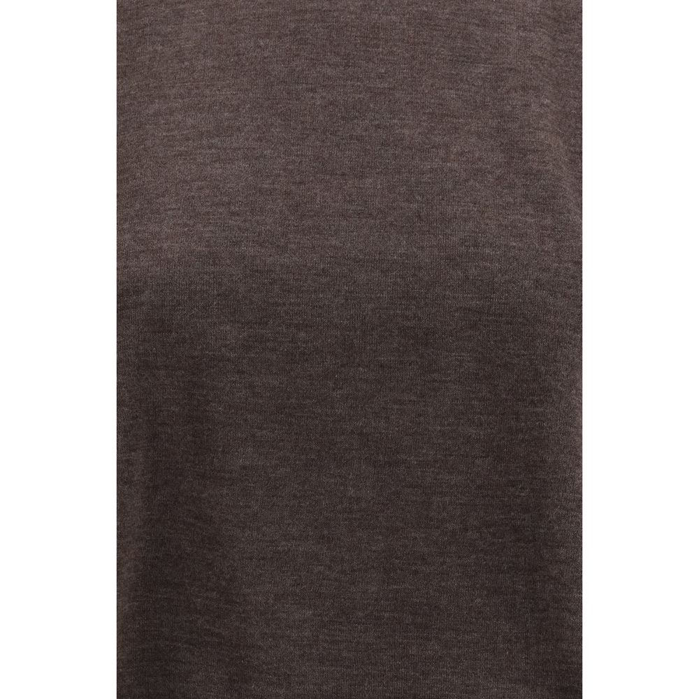 Loulou De Saison Brown Cashmere Women's T-Shirt