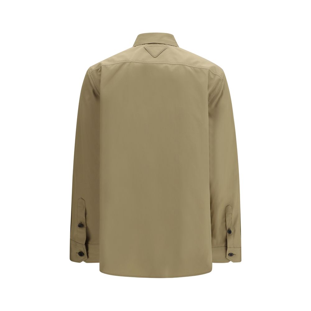 Prada Beige Cotton Women's Shirt