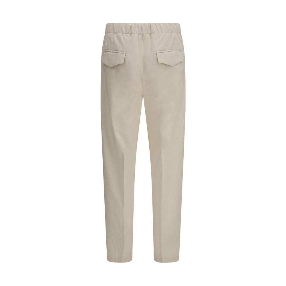 Lardini Beige Cotton Casual Men's Pants