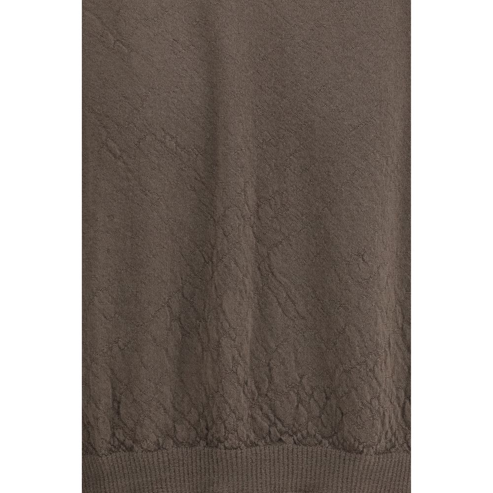 Rick Owens Gray Wool Oves Aries Women's Sweatshirt