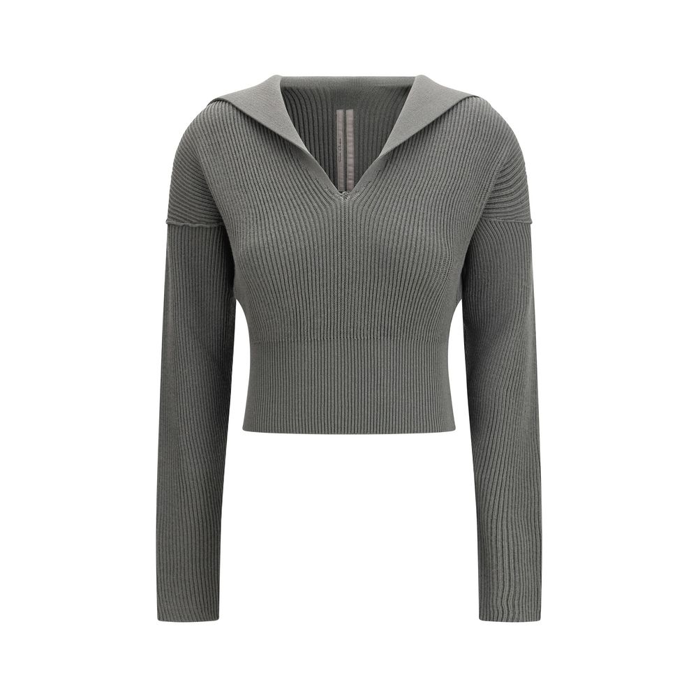Rick Owens Bicolor Wool Oves Aries Women's Sweatshirt