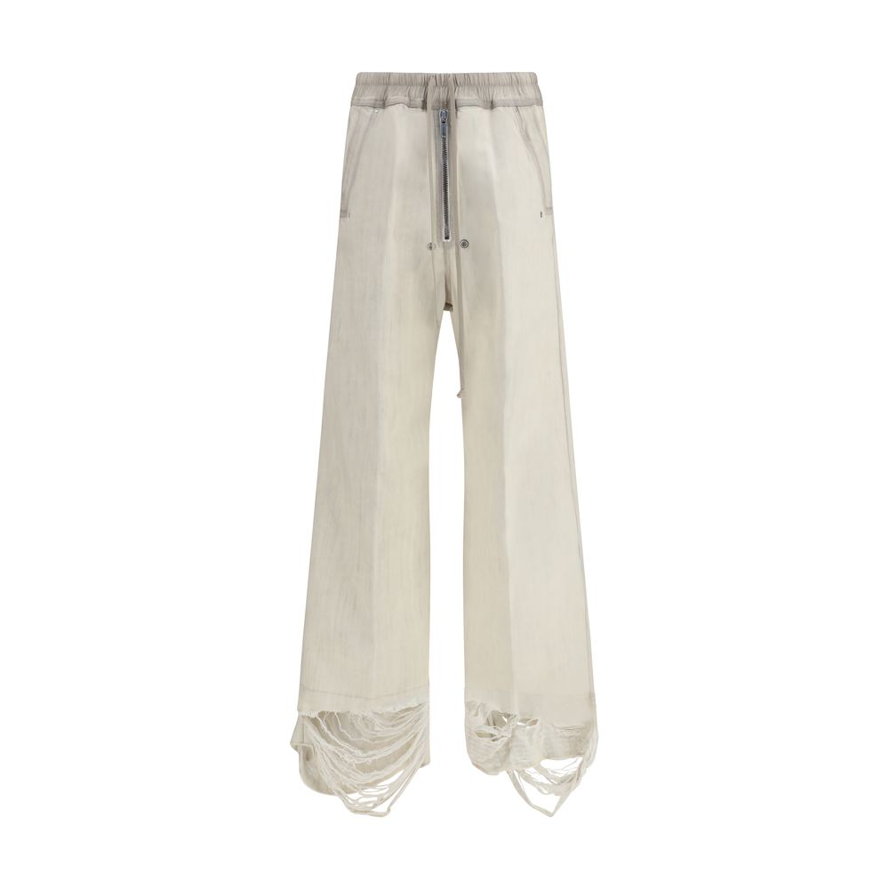 Rick Owens Beige Cotton Casual Men's Pants
