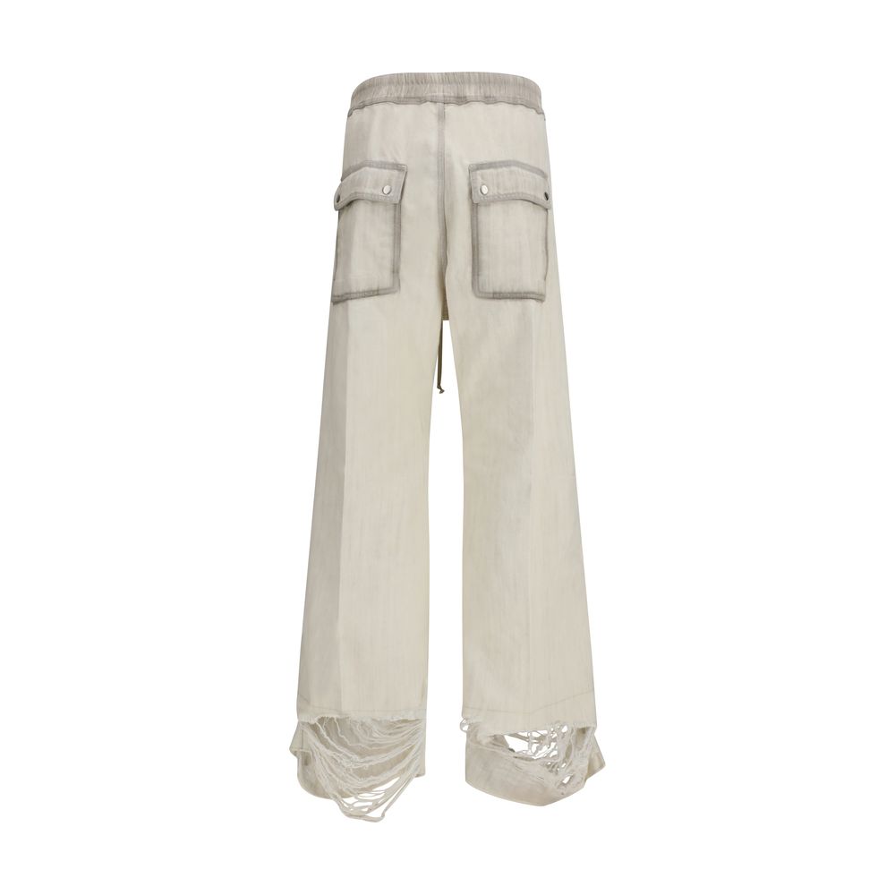 Rick Owens Beige Cotton Casual Men's Pants