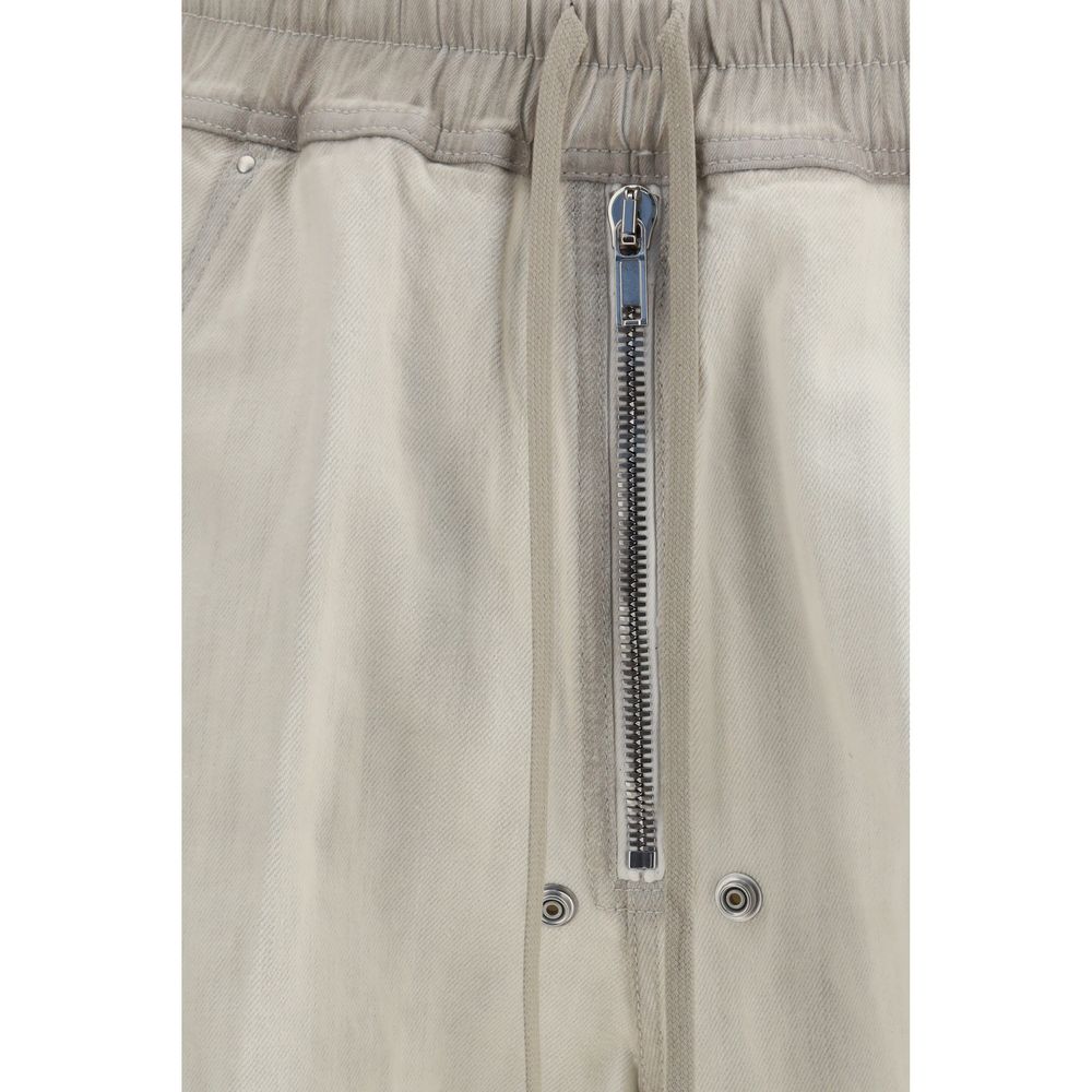 Rick Owens Beige Cotton Casual Men's Pants