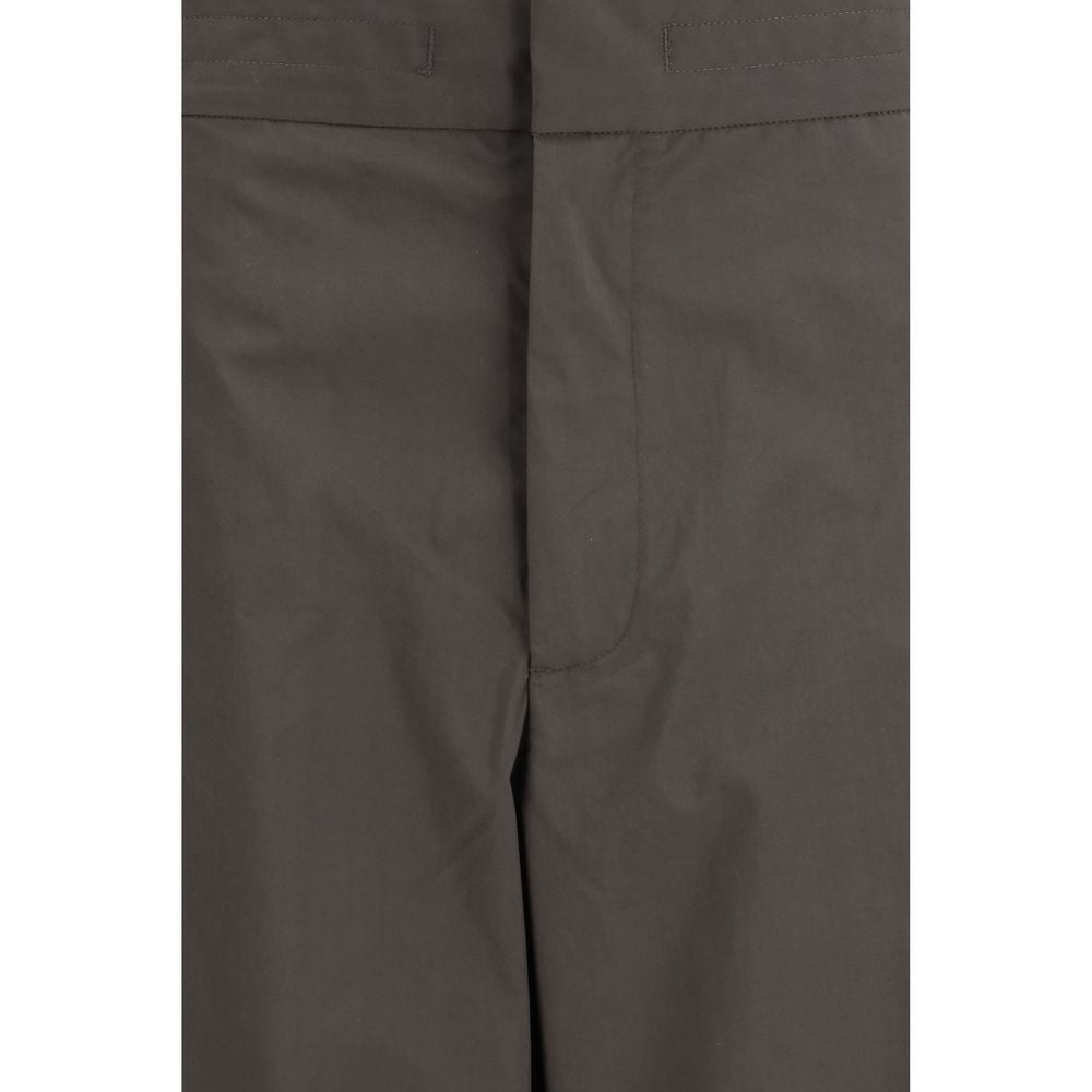 SA SU PHI Gray Cotton Casual Women's Pants