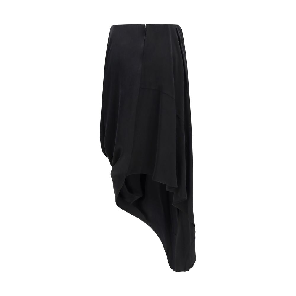 Maison Margiela Black Copper Midi Women's Skirt