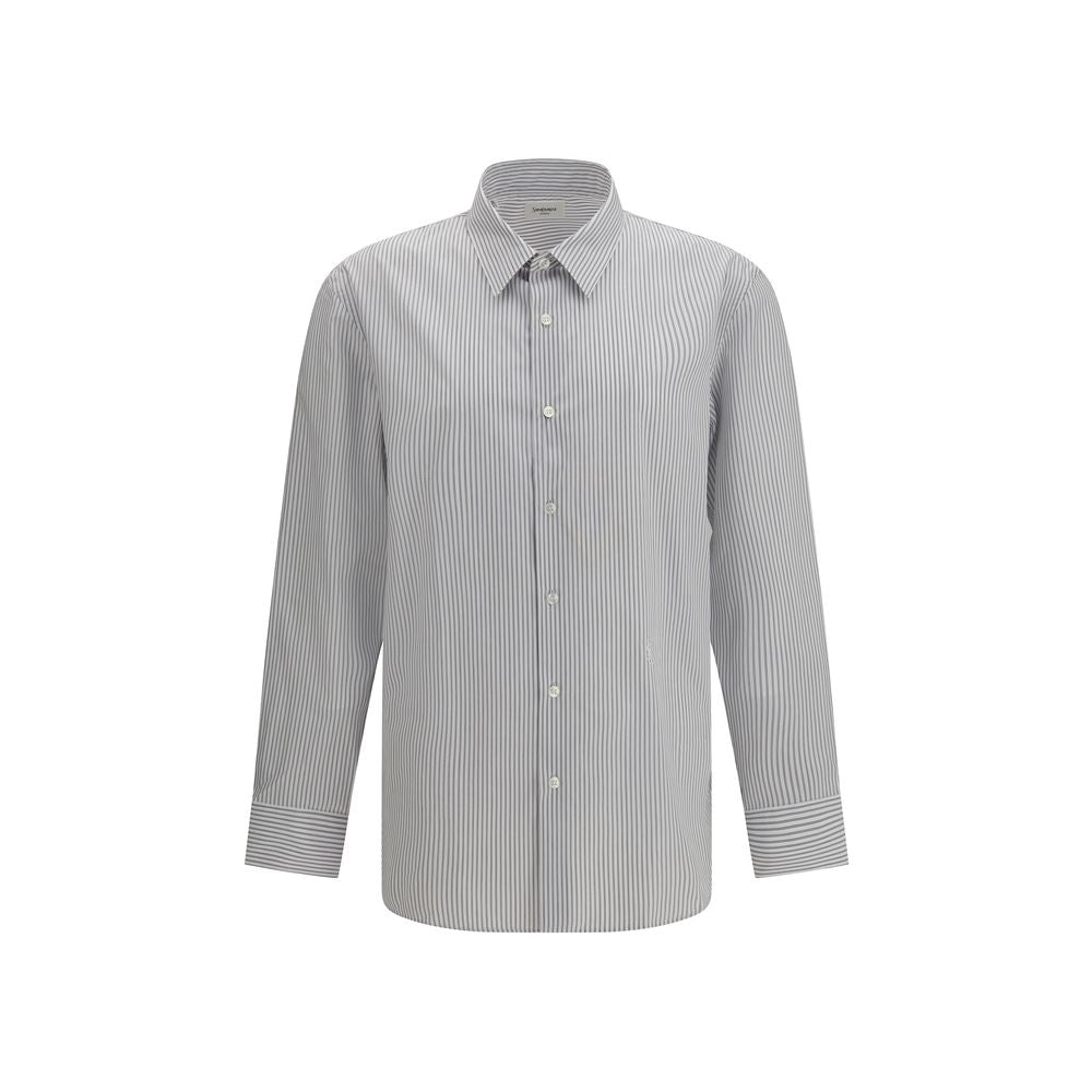 Saint Laurent Multicolor Cotton Pattern Men's Shirt