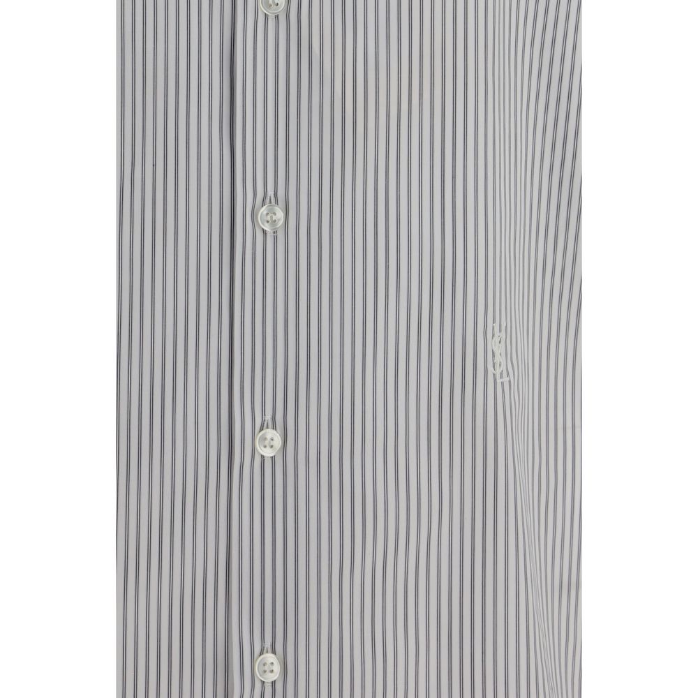 Saint Laurent Multicolor Cotton Pattern Men's Shirt