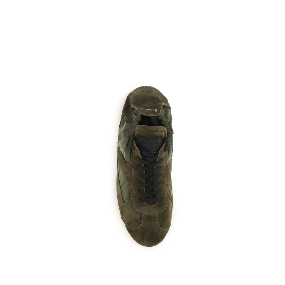 Proenza Schouler Bicolor Calf Leather Bos Taurus Low Top Women's Sneakers