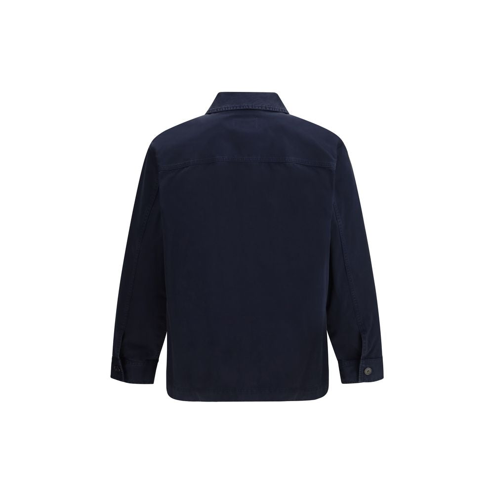 Saint Laurent Blue Cotton Denim Men's Jacket