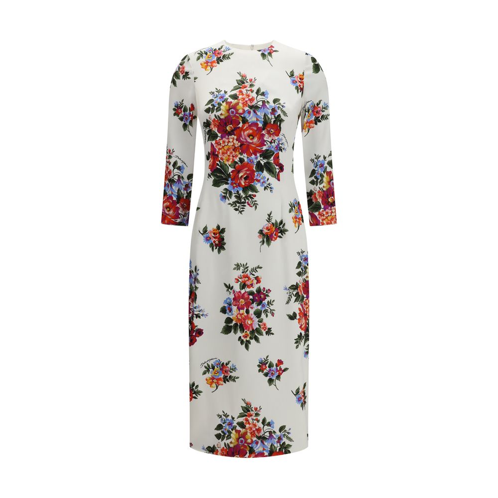 Dolce & Gabbana Multicolor Polyester Casual Women's Dress