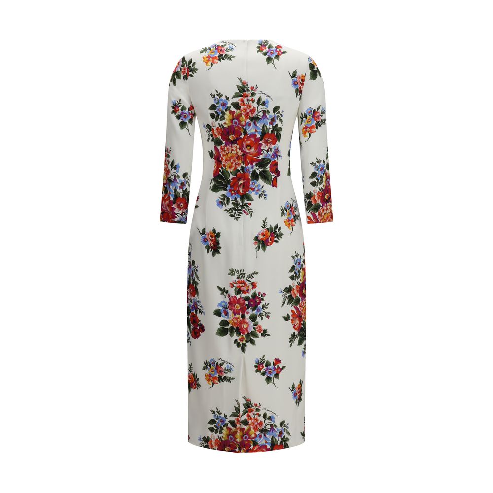 Dolce & Gabbana Multicolor Viscose Casual Women's Dress