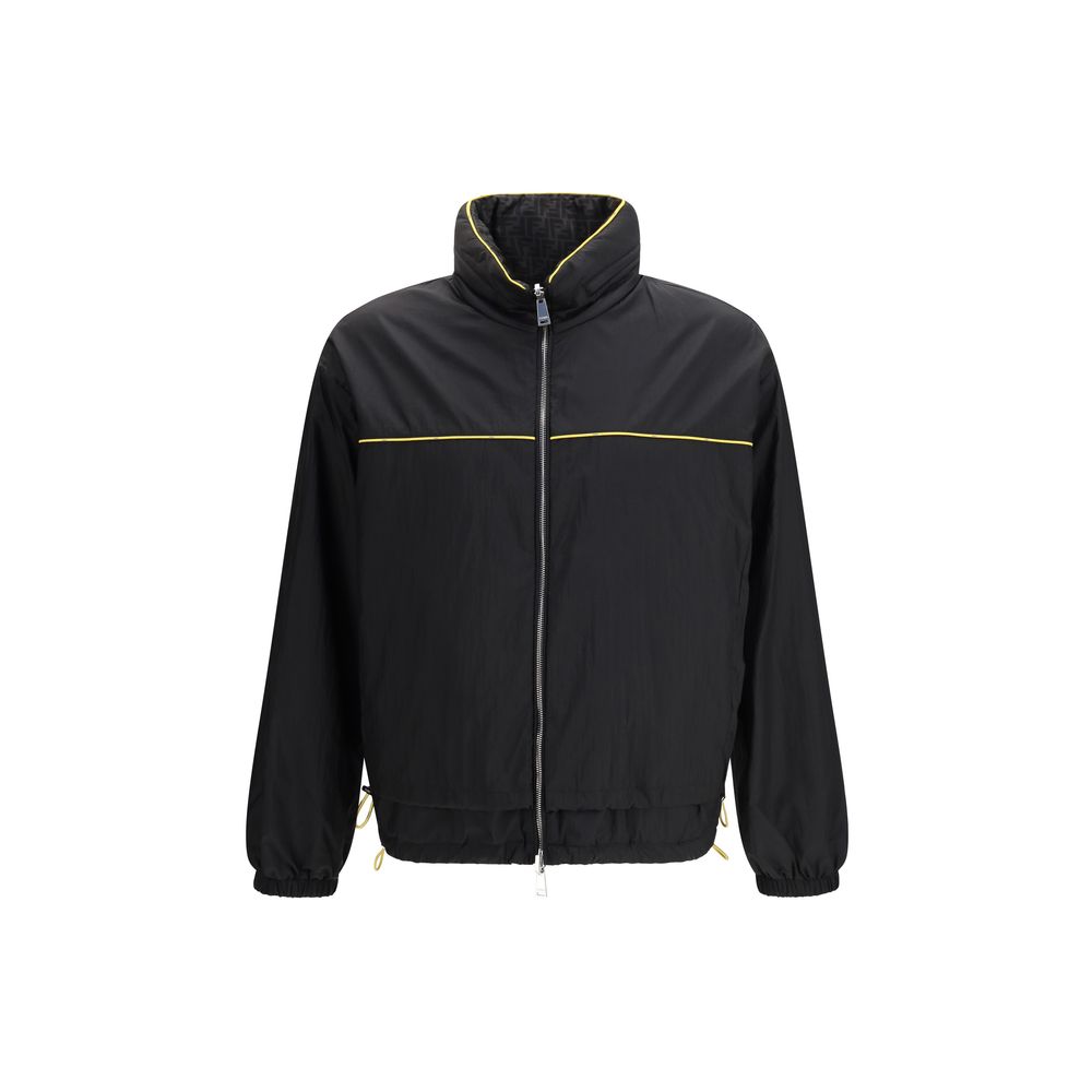 Fendi Black Polyamide Shell Men's Jacket