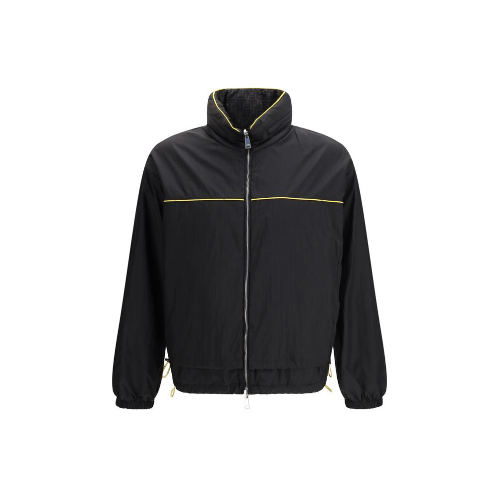 Fendi Black Polyamide Shell Men's Jacket