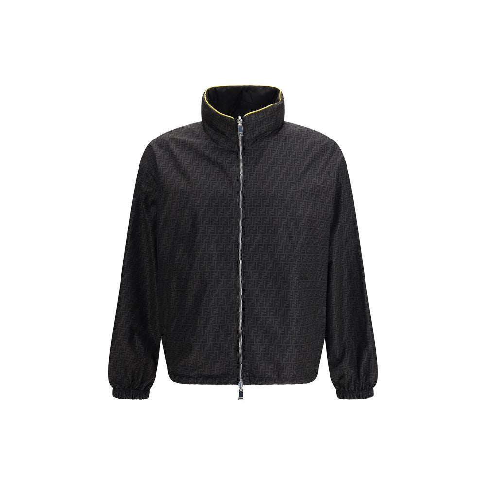 Fendi Black Polyamide Shell Men's Jacket
