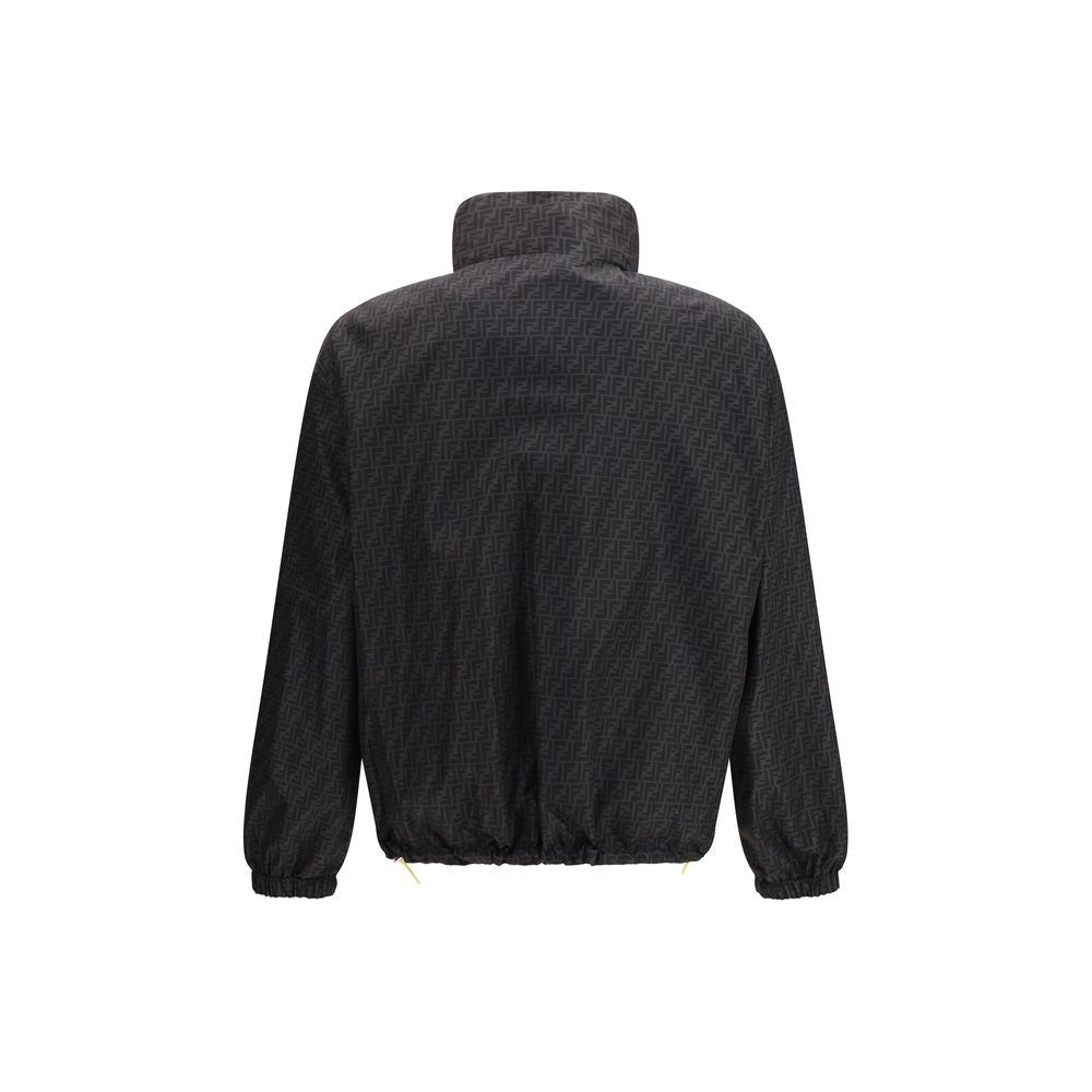 Fendi Black Polyamide Shell Men's Jacket