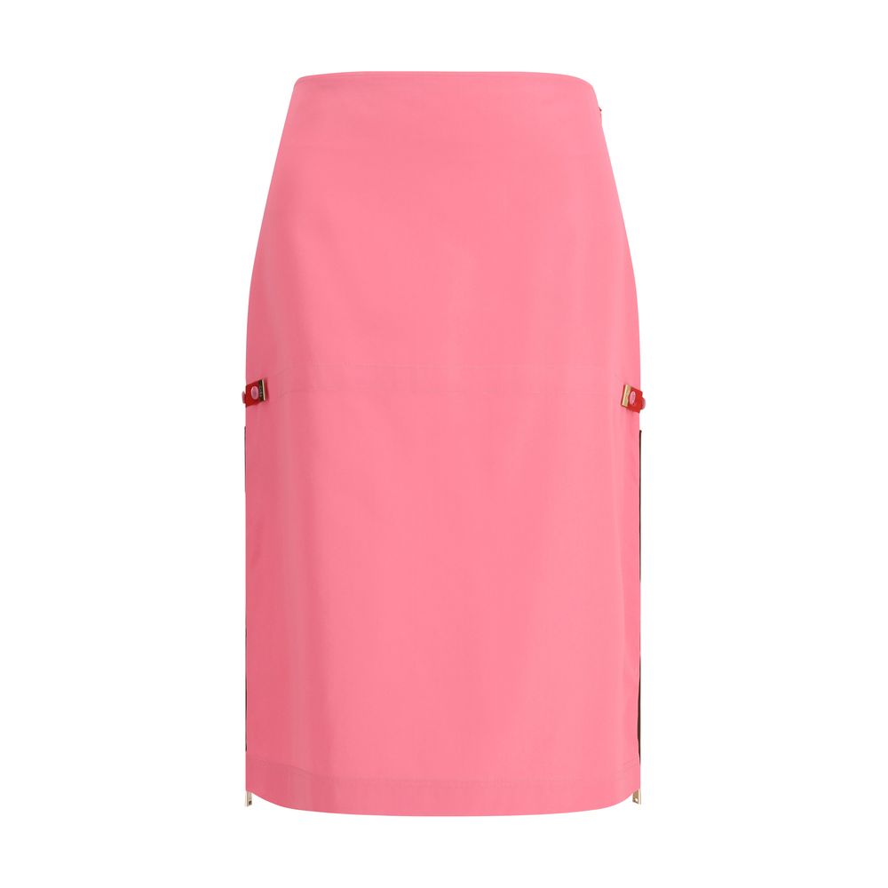 Fendi Multicolor Viscose Midi Women's Skirt