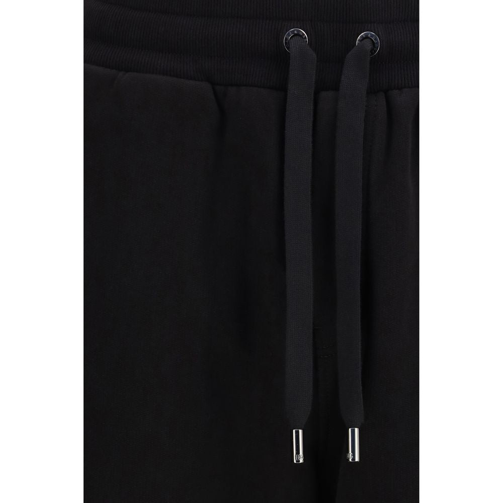 Dolce & Gabbana Black Cotton Casual Men's Pants