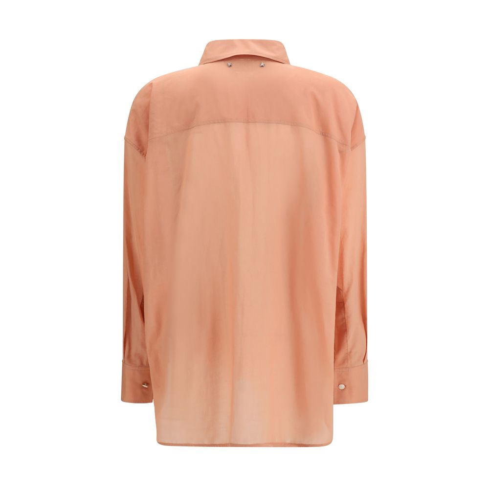 Golden Goose Brown Cotton Women's Shirt