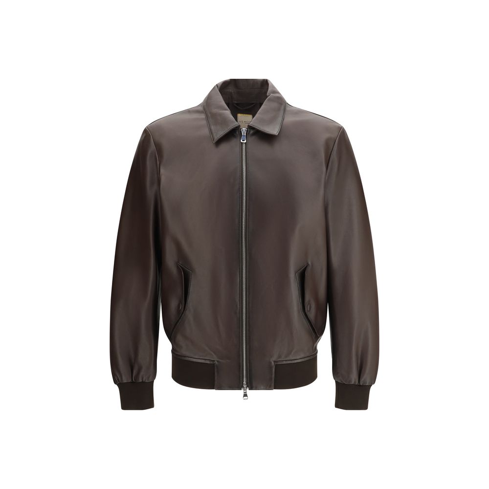 D'amico Brown Lamb Ovis Aries Aries Men's Bomber