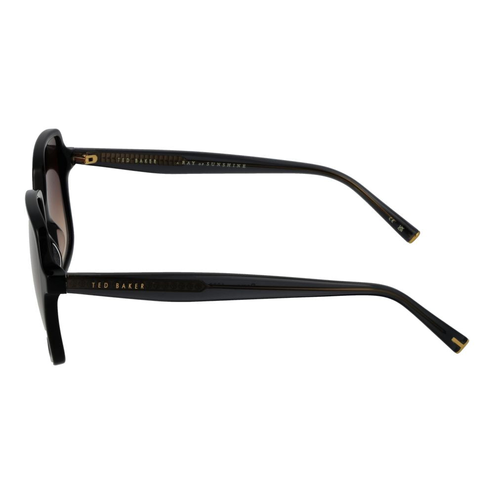 Ted Baker Black Acetate Women's Sunglasses