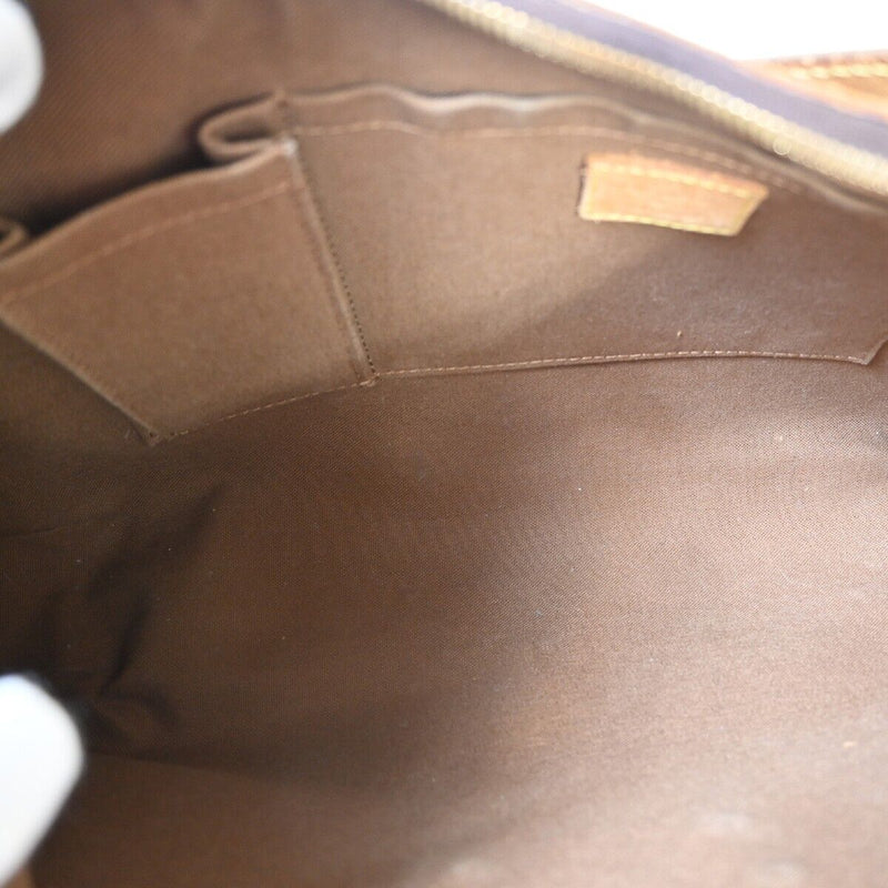 Louis Vuitton Thames Brown Canvas Shoulder Bag (Pre-Owned)