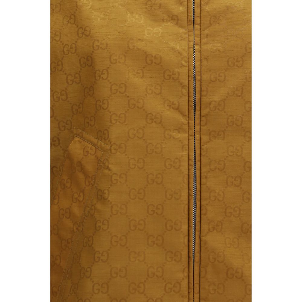 Gucci Beige Nylon Shell Women's Jacket