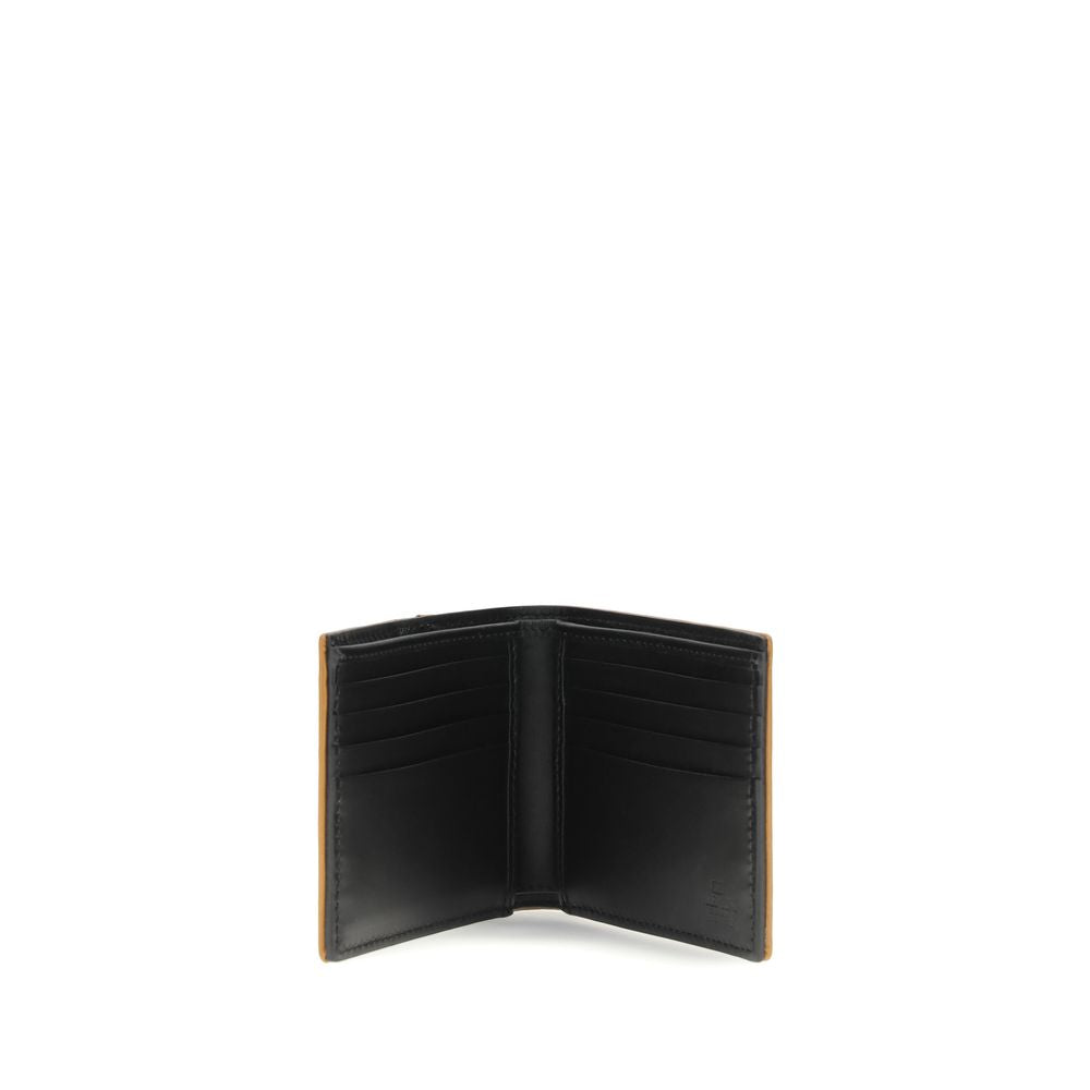 Valentino Garavani Black Calf Leather Bos Taurus Men's Wallet