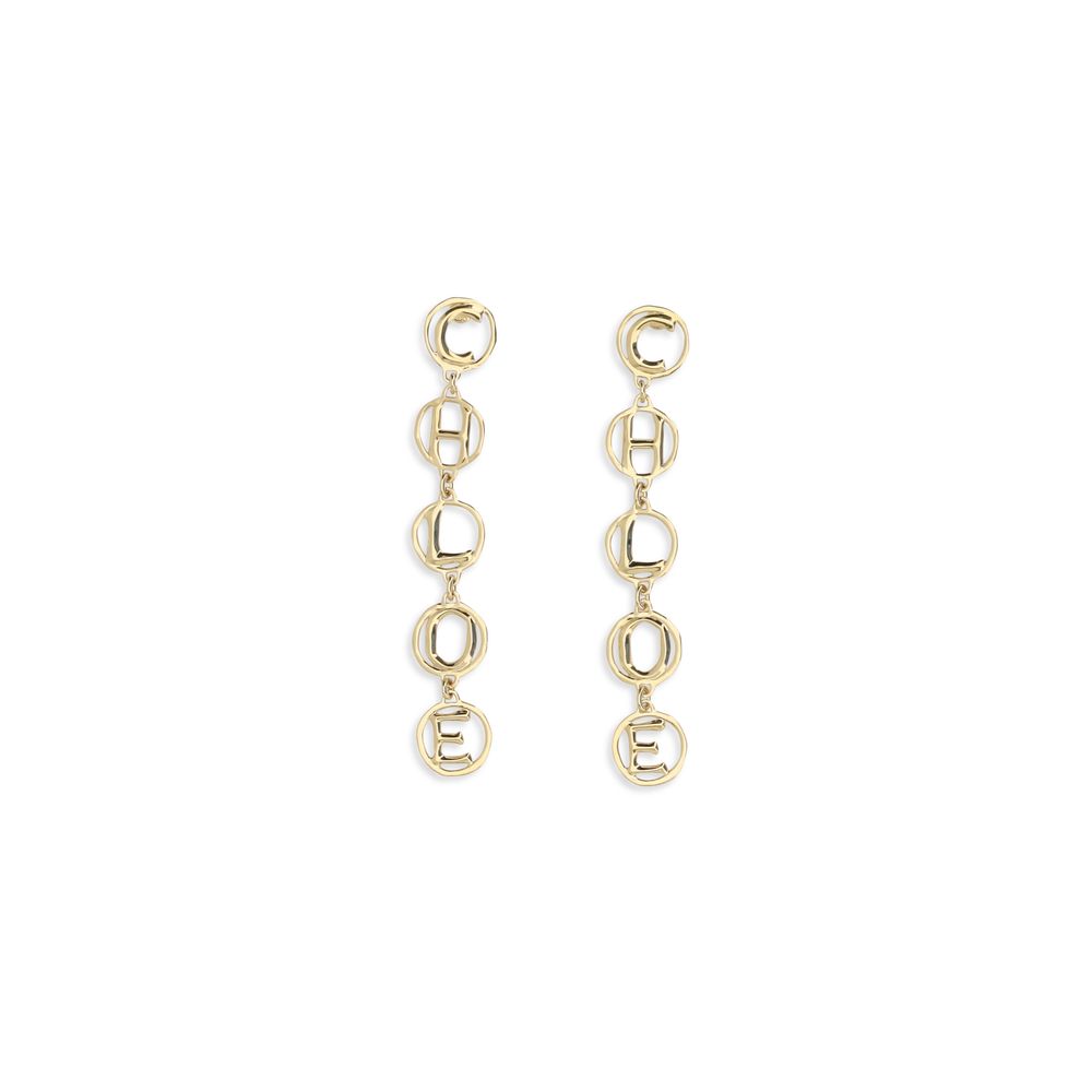 Chloé Gold Brass Women's Earrings