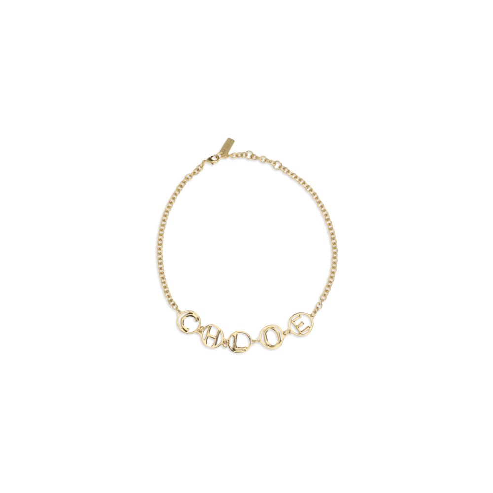 Chloé Gold Brass Women's Necklace
