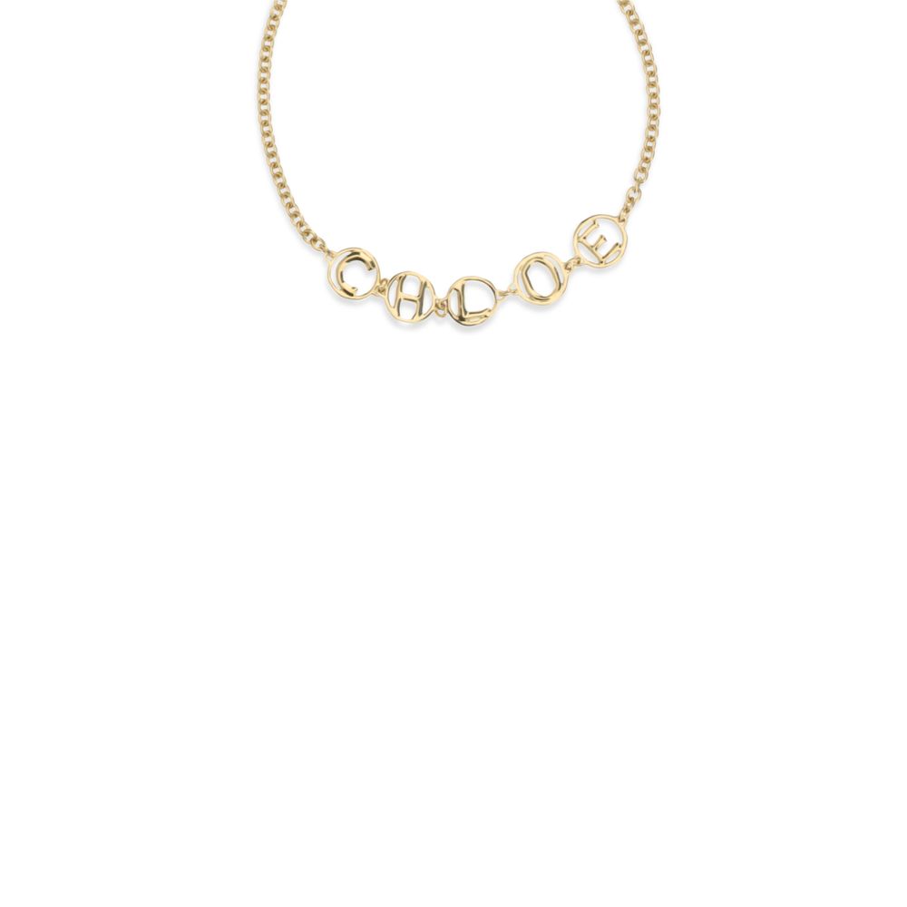 Chloé Gold Brass Women's Necklace