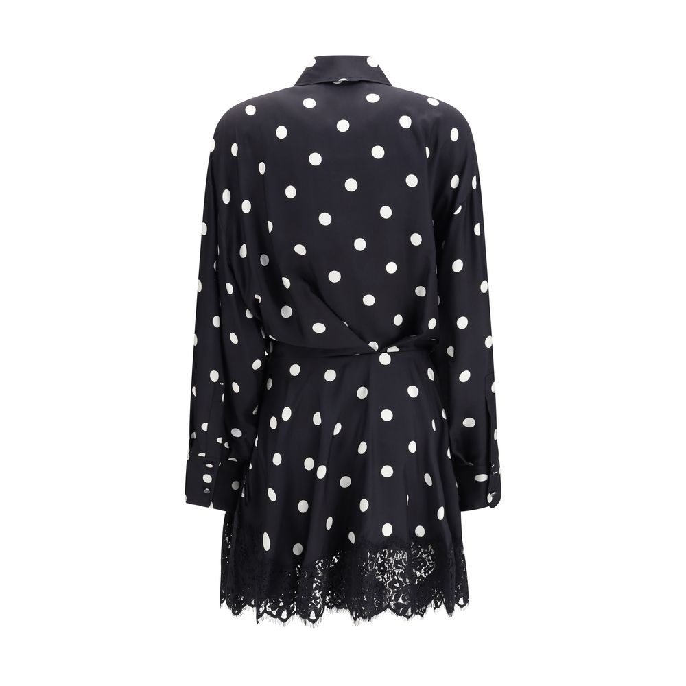 Max Mara Black Silk Casual Women's Dress