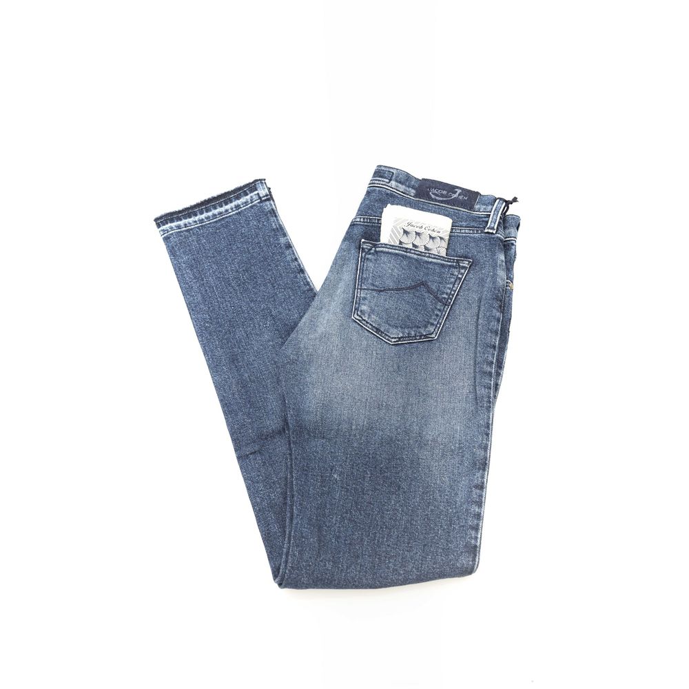 Jacob Cohen Blue Cotton Women Women's Jeans