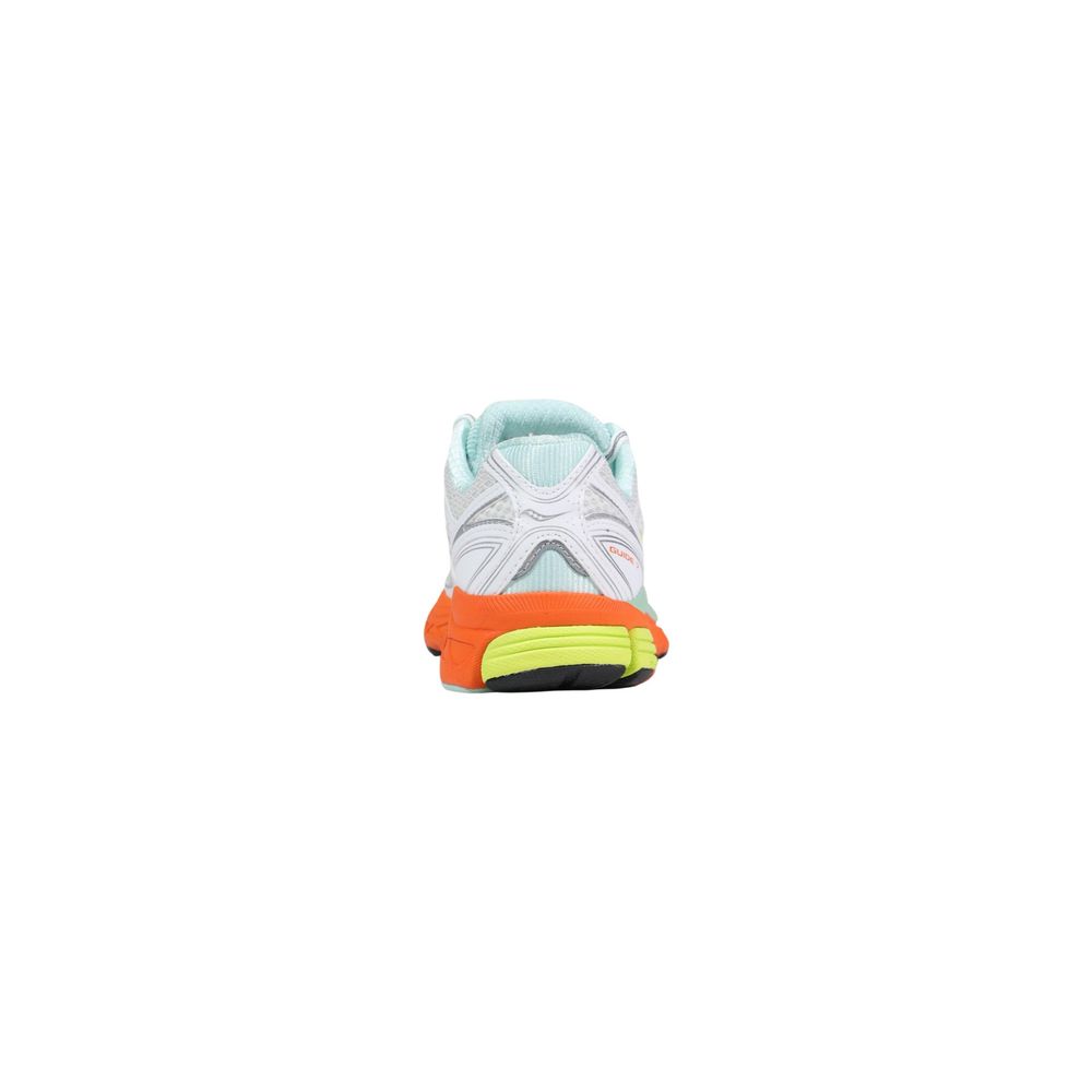 Saucony White Textile Athletic Women's Sneakers