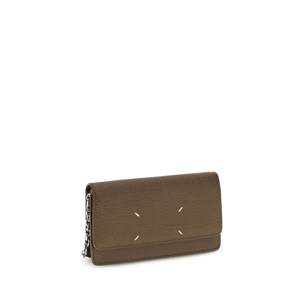 Maison Margiela Brown Calf Leather Bos Taurus Women's Wallet