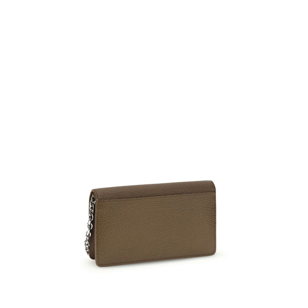 Maison Margiela Brown Calf Leather Bos Taurus Women's Wallet