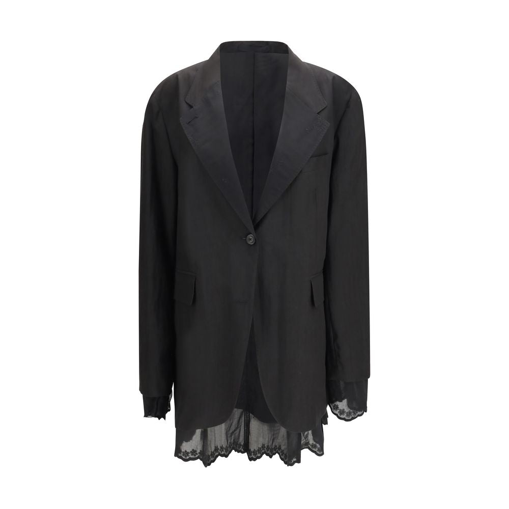 Our Legacy Black Linen Women's Blazer