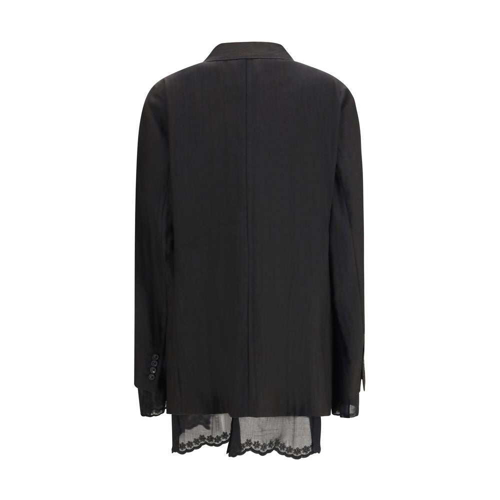 Our Legacy Black Linen Women's Blazer