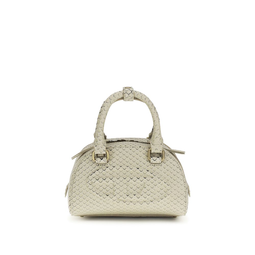 Diesel Beige Calf Leather Bos Taurus Women's Handbag