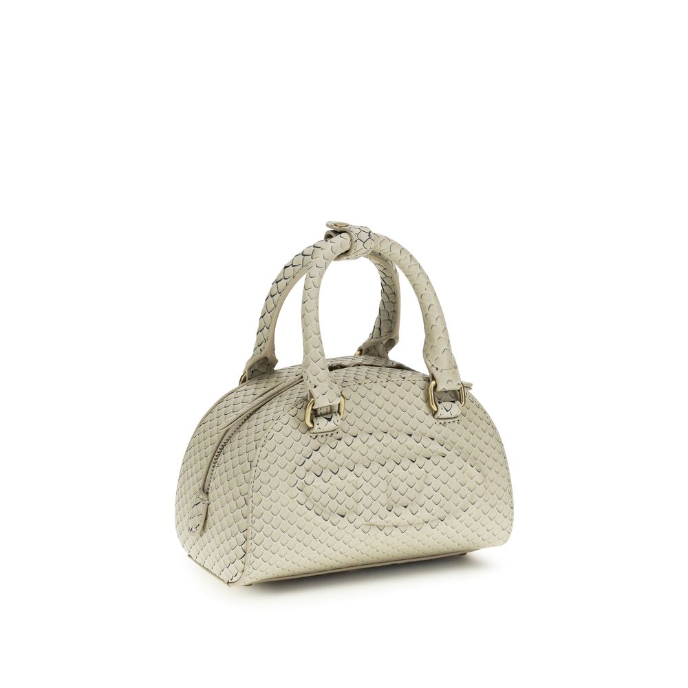 Diesel Beige Calf Leather Bos Taurus Women's Handbag