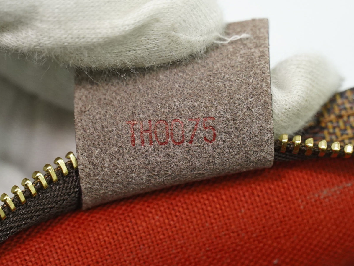 Louis Vuitton Trousse Make Up Damier Brown Canvas Clutche & Pouche Bag (Pre-Owned)